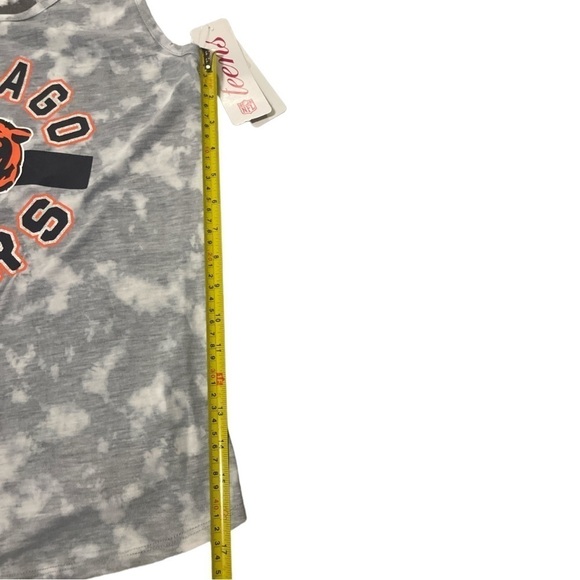 Chicago Bears Racerback Tank Acid Wash Design NWT - Picture 9 of 9